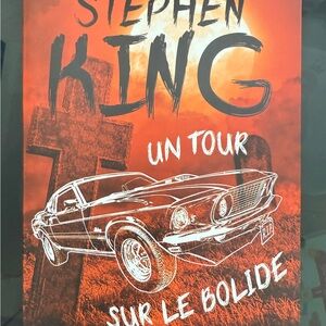 Stephen King 'Un Tour Sur Le Bolide' Poster